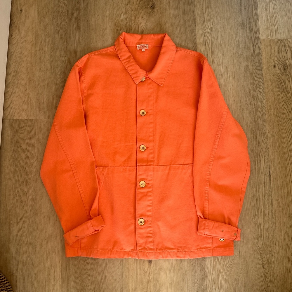 Armour Lux Fisherman Chore Jacket (Coral)